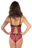 Bordeaux Lace Bralette Eros Veneziani