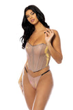Nova Iridescent Bustier Set • Curve Oh Là Là Chéri
