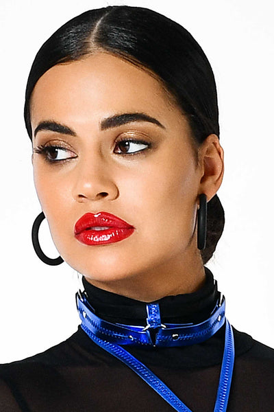Carter Vegan Leather Collar Impudique
