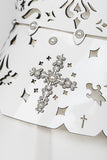 Bianco Lasercut Leather Set Fräulein Kink