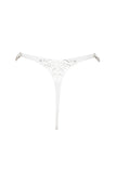 Bianco Lasercut Leather String Fräulein Kink