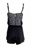 Celine Silk Pleasure Romper Nevaeh Intimates