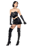 Guepard Vinyl Skirt Patrice Catanzaro