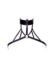 Inanna Wide Leather Collar Harness Love Lorn Lingerie