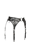 Lucy Leather Garter Belt VoyeurX