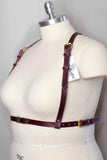 Jay Simple Leather Chest Harness Love Lorn Lingerie
