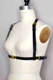 Jay Simple Leather Chest Harness Love Lorn Lingerie