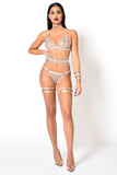 Michelle Embroidery French Lingerie Set Impudique
