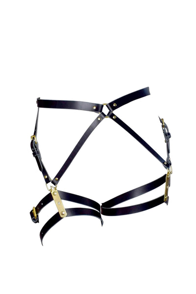 Nymph Leather Garter Leg Harness Love Lorn Lingerie
