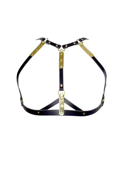 Nymph Leather Harness Bra Love Lorn Lingerie