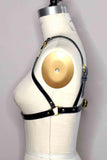 Nymph Leather Harness Bra Love Lorn Lingerie