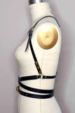 Nymph Wrapped Leather Harness Love Lorn Lingerie