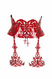 Rosso Waist Belt Garter Fräulein Kink