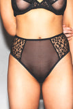 Heather Mid Waist Ouvert Brief Nevaeh Intimates