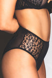 Heather Mid Waist Ouvert Brief Nevaeh Intimates