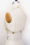 Tina Clear Vinyl Rhinestone Harness Bra Love Lorn Lingerie