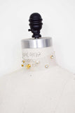 Tina Clear Vinyl Wide Collar with Rhinestones Love Lorn Lingerie