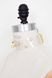 Tina Clear Vinyl Wide Collar with Rhinestones Love Lorn Lingerie