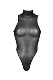 Transparent Sleeveless Bodysuit VoyeurX