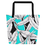 All-Over Print Large Tote Bag Darkest Fox
