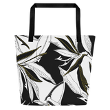 Birds of Paradise Tote Darkest Fox