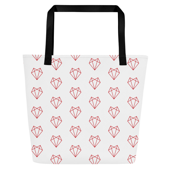 Darkest Fox Wireframe Logo Tote Darkest Fox