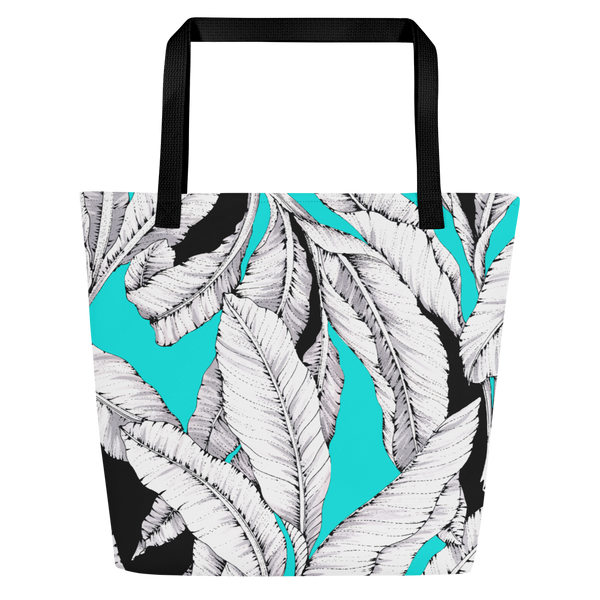 All-Over Print Large Tote Bag Darkest Fox