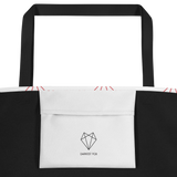 Darkest Fox Wireframe Logo Tote Darkest Fox