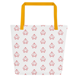 Darkest Fox Wireframe Logo Tote Darkest Fox