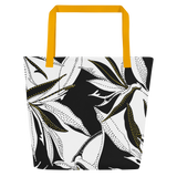 Birds of Paradise Tote Darkest Fox