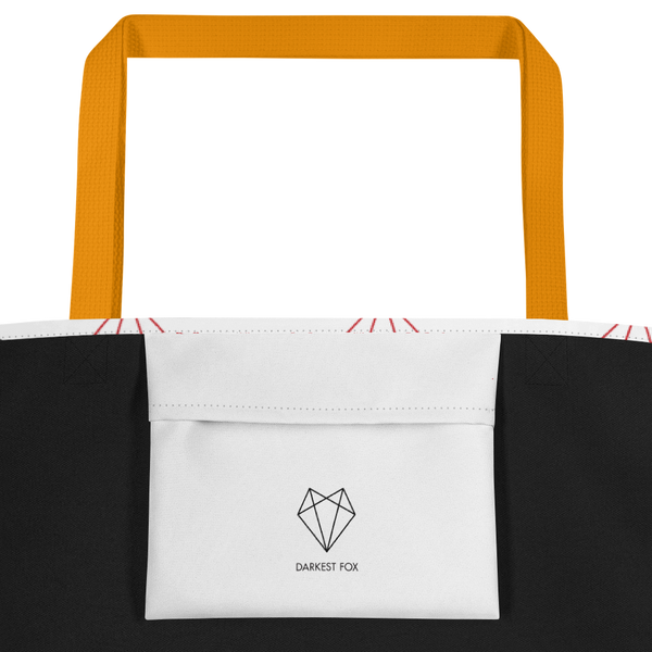 Darkest Fox Wireframe Logo Tote Darkest Fox