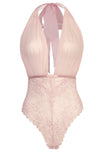 Aria Sheer Pink Lace Teddy • Curve Oh Là Là Chéri