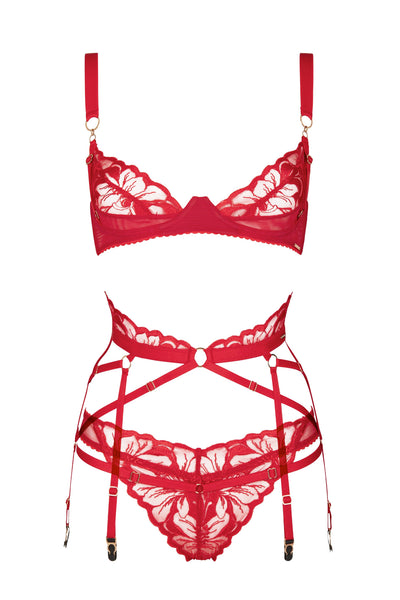 Blake Embroidery French Lingerie Set Impudique