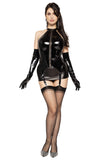 Boreal Glossy Black Dress Patrice Catanzaro