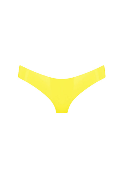 Yellow Latex Cheeky Brief Elissa Poppy