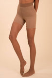 Sheer Contour Tights • Caramel Threads