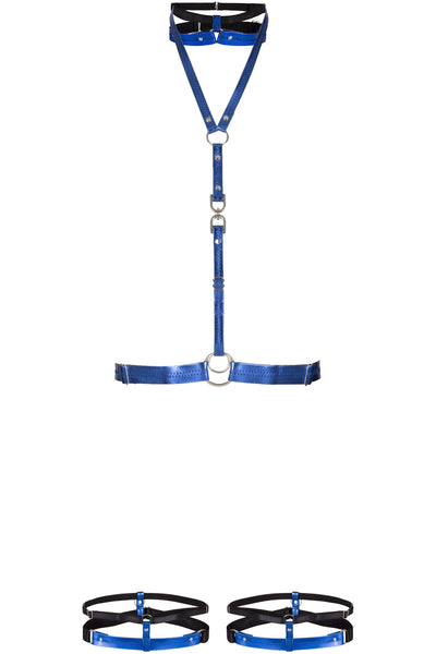 Carter Vegan Leather Harness Set Impudique