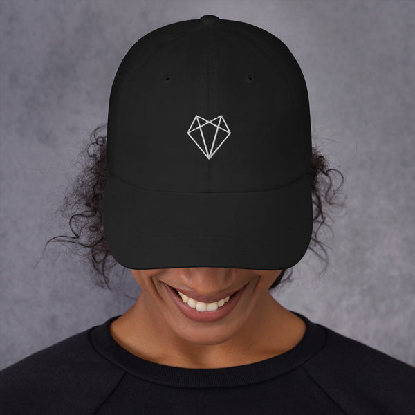 Darkest Fox Embroidered Wireframe Logo Cap Darkest Fox