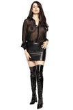Coquine Wetlook Skirt Patrice Catanzaro