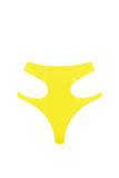 Latex Cut Out Thong Elissa Poppy