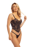 Cybille Bustier Set • Deep Pink Oh Là Là Chéri