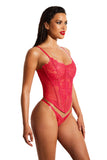 Cybille Bustier Set • Deep Pink Oh Là Là Chéri