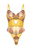 Elisabeth Embroidered Lace Teddy • Curve Oh Là Là Chéri