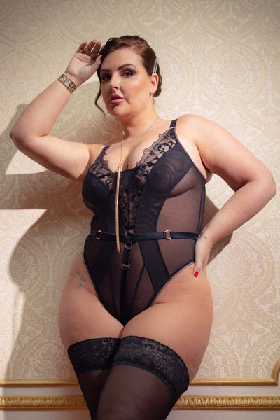 Elvis Mesh Bodysuit Impudique