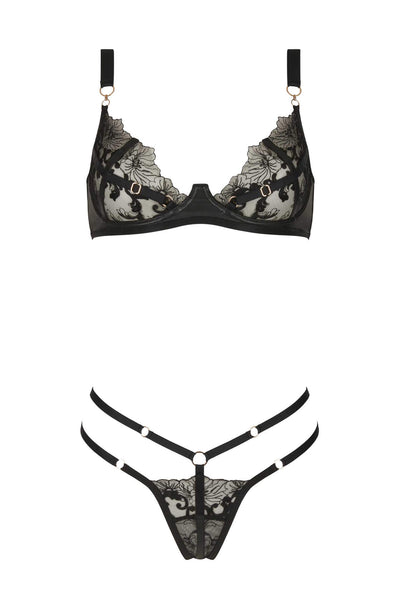 Fallon Embroidery Lingerie Set Impudique