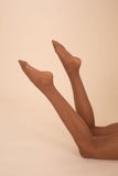 Sheer Contour Tights • Caramel Threads