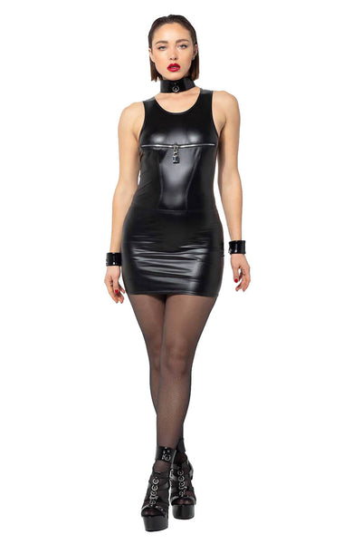 Feline Wetlook Dress Patrice Catanzaro