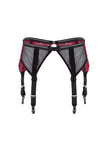 Bordeaux Lace Garter Belt Eros Veneziani