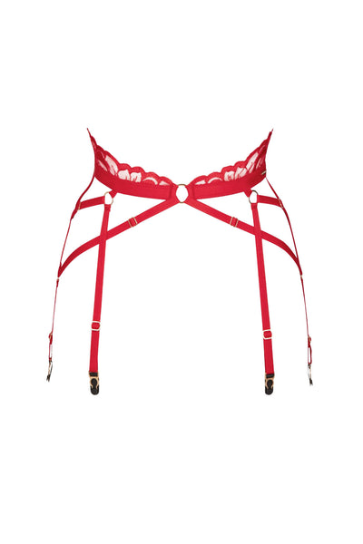Blake Embroidery Garter Belt Impudique