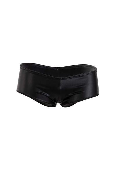 Eros Vegan Leather Hot Pants Eros Veneziani